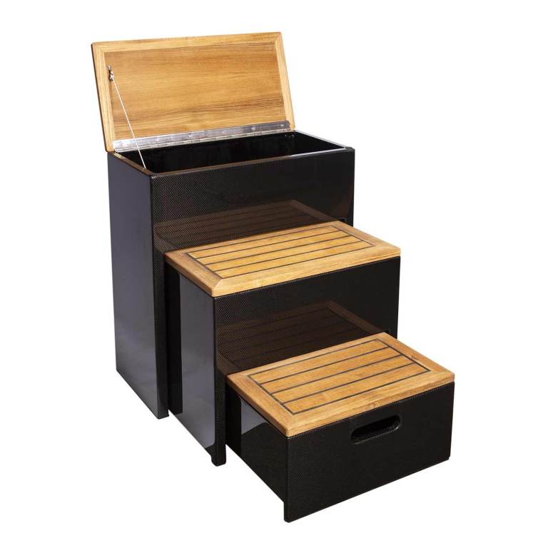 3 Step Retractable Dock Step