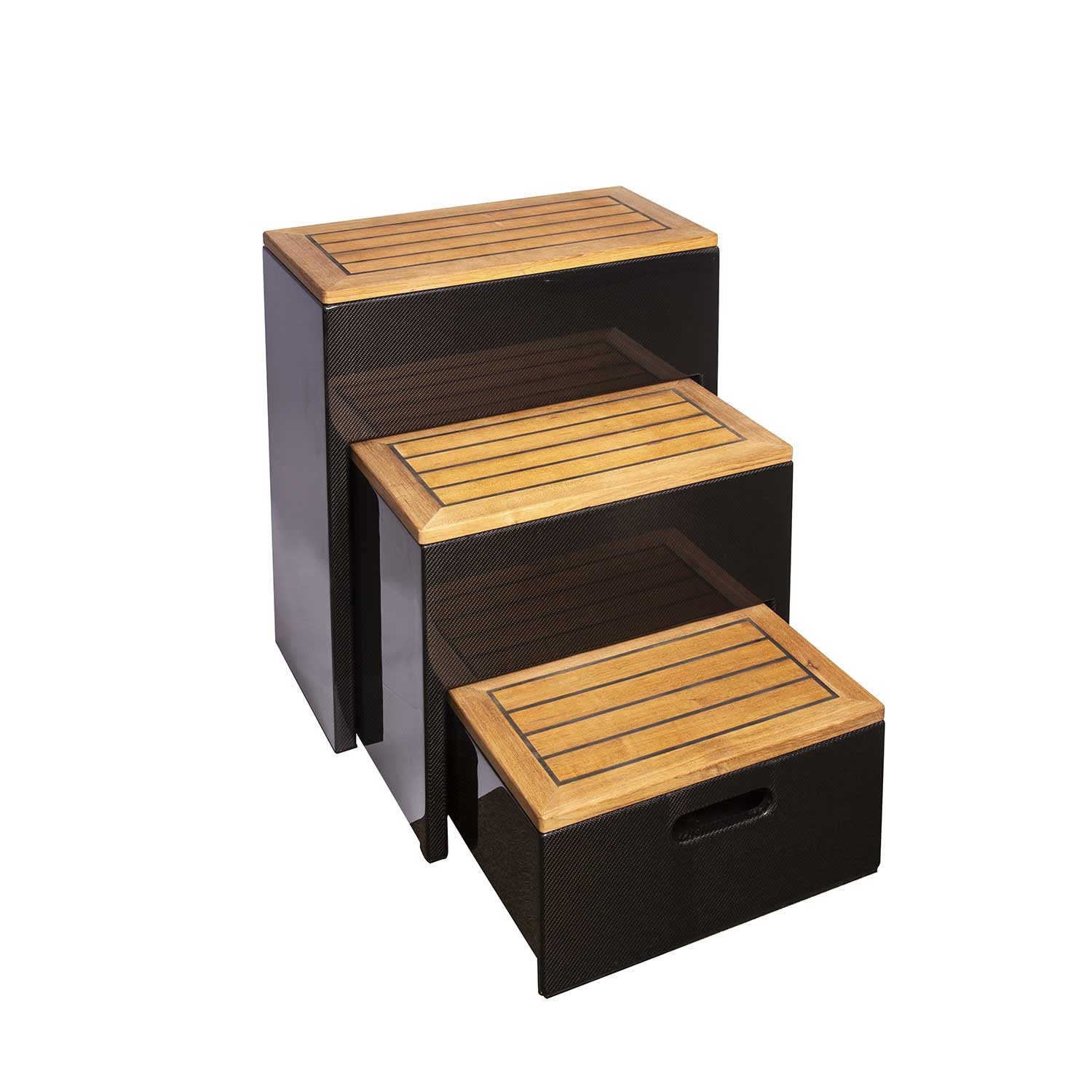 Fibreglass dock steps