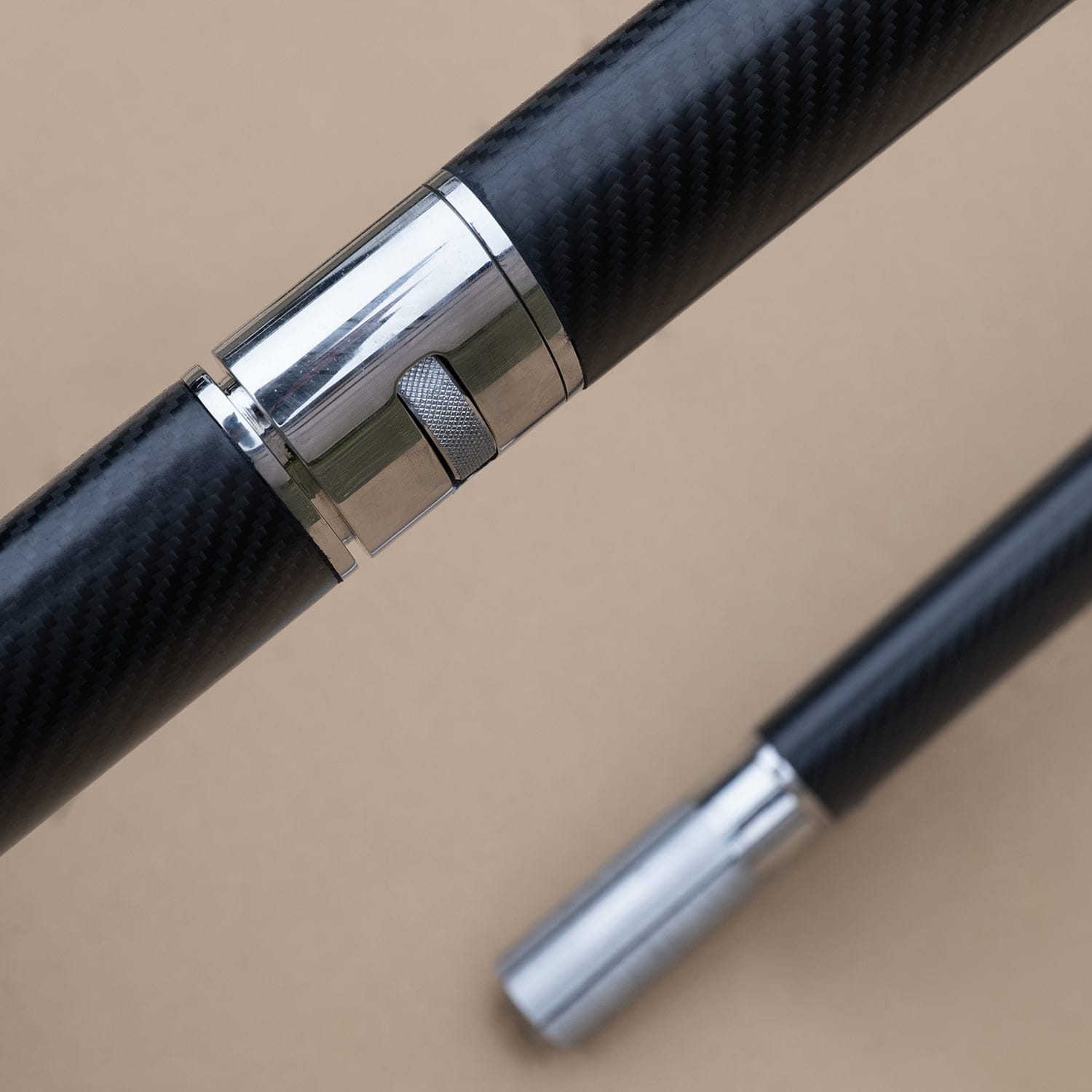 Carbon fibre swim ladder in a heavy duty carry case