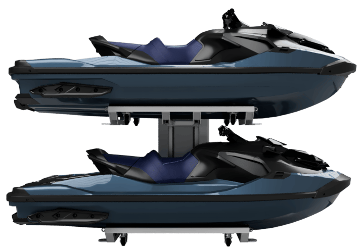 Pillar and transom fenders together